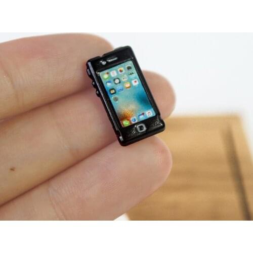 Doll Photography Props Electronics/Phone/Tablet/Laptop 1:12 Dollhouse Miniature Dollhouse Decoration Doll Accessories