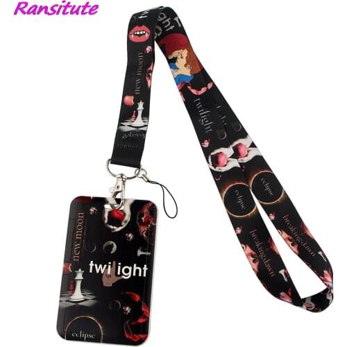 Ransitute R1695 Vampire Theme Neck Strap Lanyard For Keys ID Card Gym Phone Straps USB Badge Holder DIY Hang Rope Lariat Lanyard