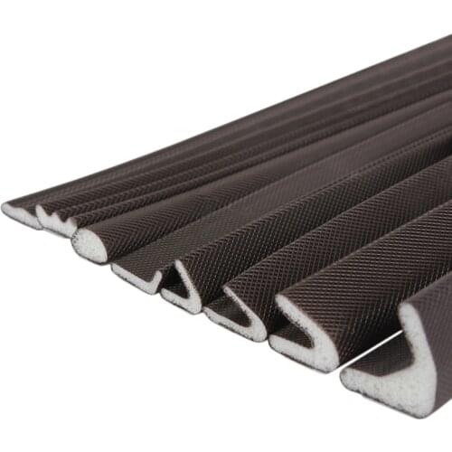 5M Self Adhesive Soundproof Foam Door Strip Acoustic Foam V Type Sealing Strip Weather Stripping Door Window Seal Strip