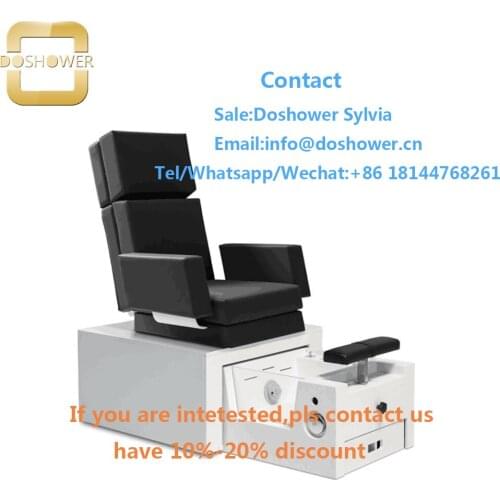 Vending spa massage chair with super clear acrylic powder for girl pedicure chair
