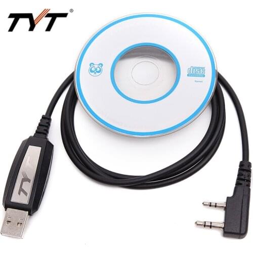 TYT DMR380 USB Programming Cable support Win10 for DMR Radio TYT MD-380 MD-390 DMR Digital Walkie Talkie Two Way Radio