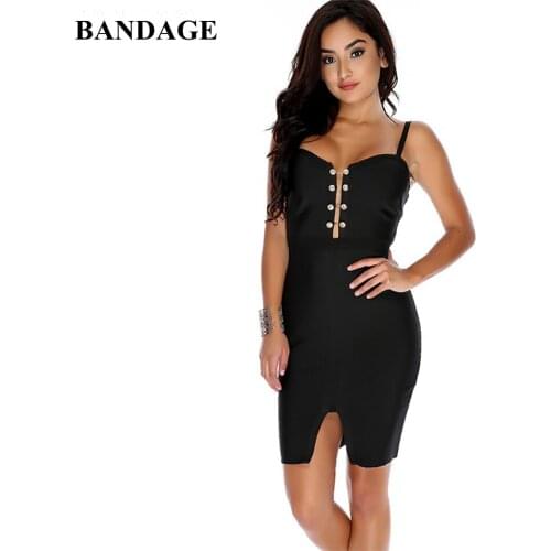2021 Summer Women Sexy Spaghetti Strap Bandage Dress Sequined Black Mini Dresses Celebrity Party Club Elegance Vestidos