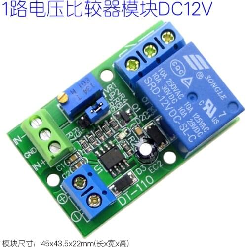 1 Channel Voltage Comparison Module Voltage Comparator Voltage Comparison IC Lm393n