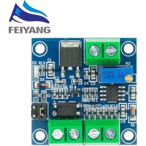 1PCS PWM to Voltage Converter Module 0%-100% to 0-10V for PLC MCU Digital to Analog Signal PWM Adjustabl Converter Power Module