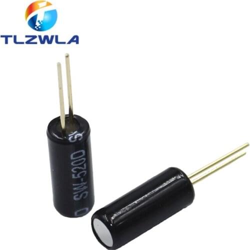 100PCS SW-520D SW520D Vibration Sensor Metal Ball Tilt Shaking Switch