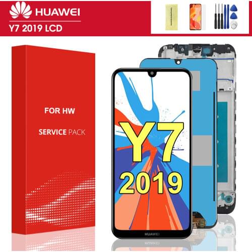 6.26"Original For Huawei Y7 2019 DUB-LX3 DUB-L23 DUB-LX1 Y7 Prime 2019 LCD Display Touch Screen Sensor Repair Parts