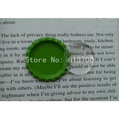 Free Shipping Mixed Order 1000 pcs/lot : 500 Pcs Flattened Both Side Colored Bottle caps+500 pcs Clear Epoxy For Jewelry Craft