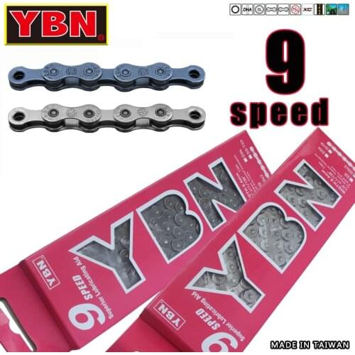 MTB Bicycle Chain X9 Speed 1/2"x11/128" 116L Links FOR SHIMANO Campagnolo SRAM Mountain Bike Road