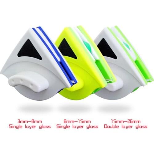 Double Side Wiper Glass Cleaning Brush Magnetic Window Cleaner Magnets Household Cleaning Tools Window Useful Surface Brushs