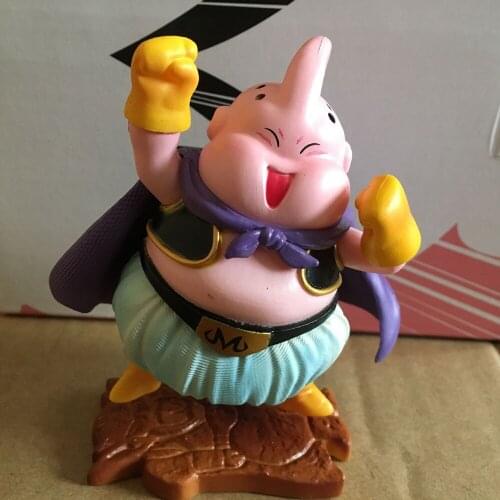 Cartoon Anime Majin Boo Buu Initial Forming Lovely Fat Buu Biscuit PVC Action Figure Toy 9cm