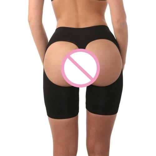 2021 Hot Sexy women butt lift shaper butt lifter boyshort butt enhancer panty booty lifter with tummy control underwear