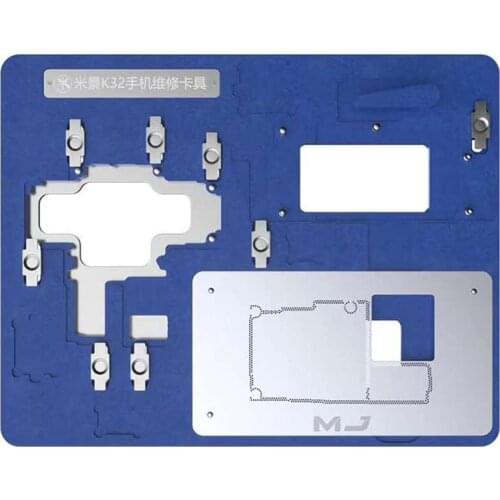 Mijing K32 PCB Fixture Holder for iPhone 11/11 PRO/11 Pro Max Soldering Fixture PCB IC Chip Jig Welding Repair Platform Clamp