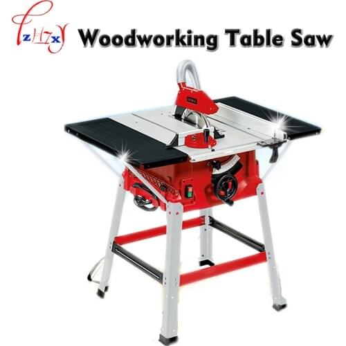 Multi-function woodworking cutting machine 10 inch sliding table saw push plate saw angle cut circular saw 220V 1PC