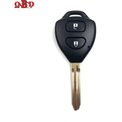 New 2 Buttons Remote Car Key Shell for Toyota Corolla RAV4