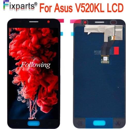 New For ASUS Zenfone V V520KL LCD Display Touch screen Digitizer Panel Assembly Replacement Parts 5.2" For ASUS V520KL LCD