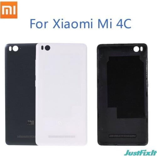 Original Housing Case For Xiaomi mi 4C Battery Back Cover Replacement Parts Case For xiaomi Mi4C