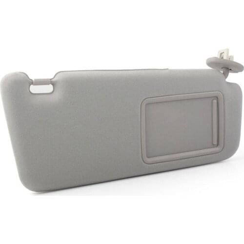 Gray Car Sun Visor Sunshade for TOYOTA 09-16 Venza Passenger Side Right 74310-0T022-B1