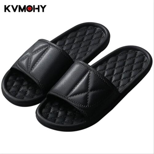 Slides Men Slippers Fashion Summer Slippers for Man Soft Mens Slipper Beach Shoes Open Toe Home Sandals Women Pantuflas