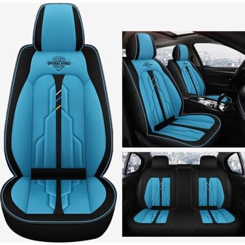 High quality Leather Car seat covers For bmw e46 f10 e39 g30 f20 e87 e93 f25 f31 e53 tuning f40 x1 e84 i3 x5 e 61 accessories