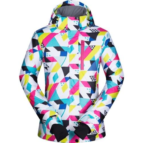 Women Ski Jacket Brand 2018 New High Quality Windproof Waterproof Warm Snow Coat Female Winter Skiing Snowboard Jacket Ski Women
