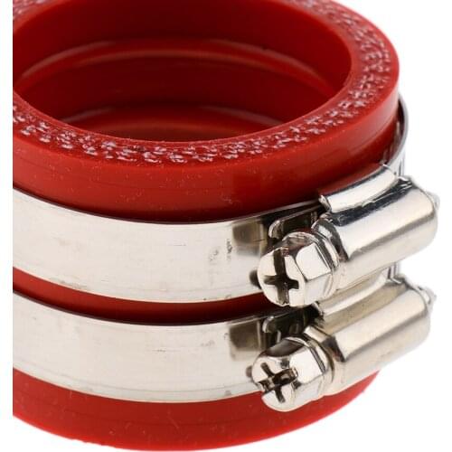 2X 32mm/34mm PWK OKO KOSO Carburetor Intake Manifold Joint Boot for Kawasaki