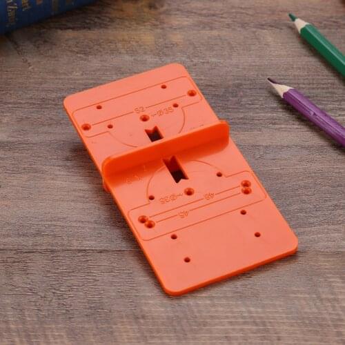 35mm 40mm Hinge Boring Jig Hole Opener Template Carpenter Woodworking Hole Puncher Drilling Guide Locator for Door Cabinets