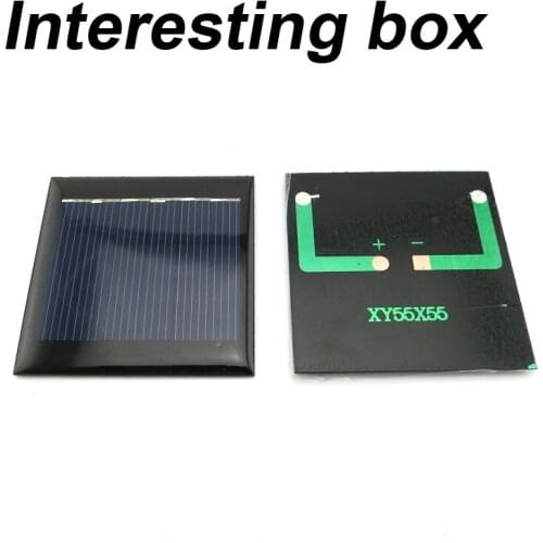 3V100ma solar panel solar rechargeable solar panel photovoltaic power generation solar toy