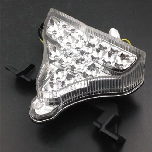 Aftermarket free shipping tail light motorcycle LED Tail Brake Light Turn Signals for Yamaha 2009-2010 YZFR1 YZF R1 YZF-R1 CLEAR
