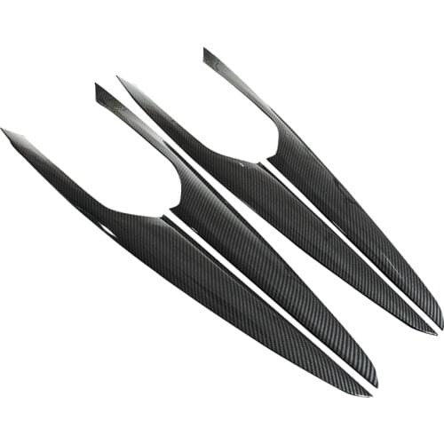 Car-Styling ABS Inner Carbon Door Armrest Stripe Cover Trim 4PCS for -BMW X3 G01 25I/28I/30I 2018