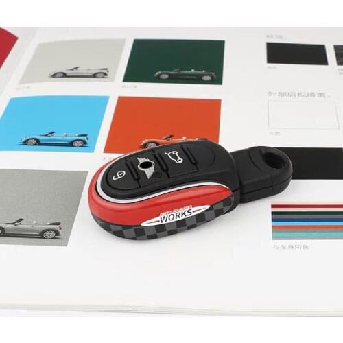 Car Styling Key Case Cover Chain Union Jack Decoration For BMW Mini Cooper S JCW One D F54 F55 F56 F57 F60 Car Accessories