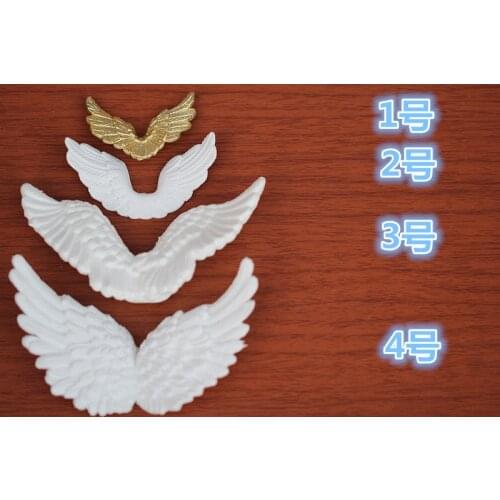 Free Shipping hot 2 PCS Plastic wings doll Accessories For Blyth , Licca, keer MOMOKO Azone 1/6 bjd Doll gift Toys