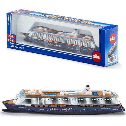 Free Shipping/Siku 1724 Toy/Diecast Metal Model/1:1400 Scale/Mein Schiff 3 Luxury Cruise Civilian Ship/Collection/Gift For Kid