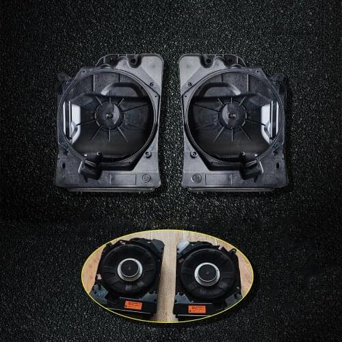 Car subwoofer case for BMW F10 F11 F20 F30 F32 under seat audio woofer loudspeaker bass low speaker cover music stereo upgrade