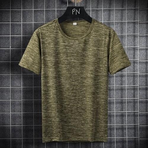 Men T Shirt Shorts Sleeve Fashion Printed O-neck Tops Blouses Male Hip Hop T-Shirt Tee Shirt Brand Clothes White Yellow Grey Red