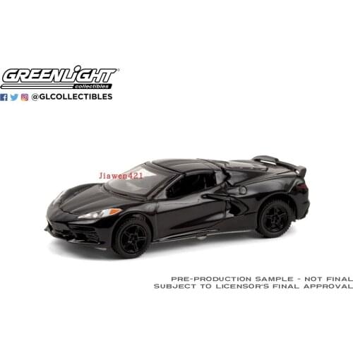 Green Light 1:64 2020 Chevrolet Corvette boutique alloy car toys for children kids toys Model original box
