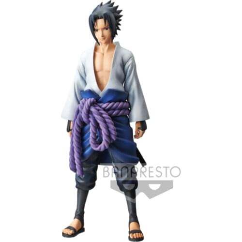 BANDAI Banpresto NarutoSasuke Grandista ROS Standing posture Anime Toys Figure