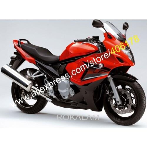Red Black 2008-2013 GSX 650F GSX650 F Fairing For Suzuki GSX650F GSX 650F 08 09 10 11 12 13 ABS Bodywork Fairing