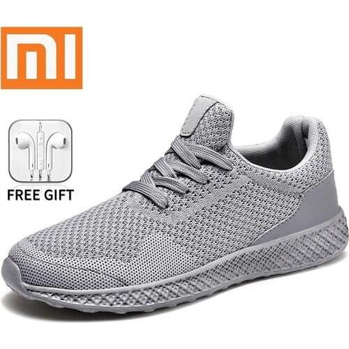 Xiaomi Mijia Sneakers Size 39- 46 Breathable Sneaker Mens Casual Shoes Comfortable Non-slip Wear-resisting Sports Shoes
