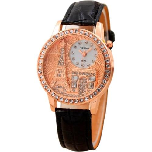 Moment # N03 DROPSHIP Fashion Women Watches Color Strap Digital Dial Leather Band Quartz Analog Wrist Watch dress Ladies Watch