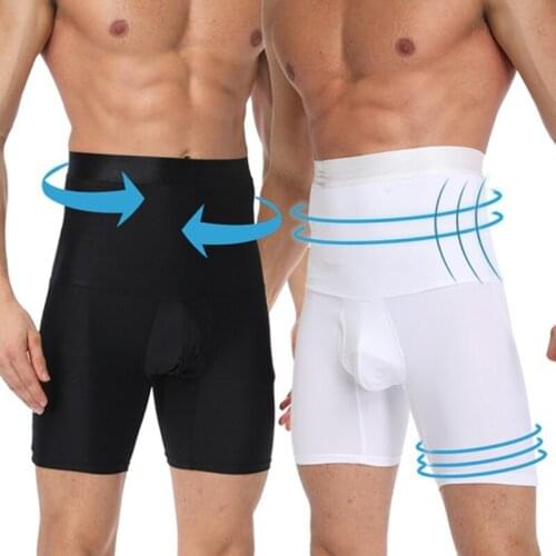 Men Waistr Trainer Shapewear Shorts Tummy Control High Waist Body Shaper Underwear Girdle Abdomen Compression Underwear Panties