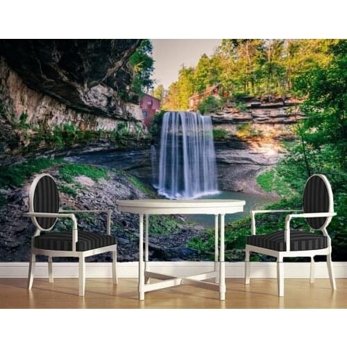 Custom landscape wallpaper,Canada Waterfalls Ontario Crag Nature wallpapers,bar living room tv sofa wall bedroom 3d murals