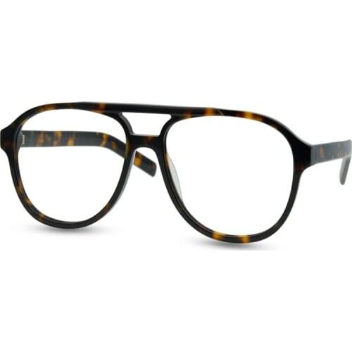 Pilot Design Acetate Glasses Frame Vintage Women Full Rim Myopia Eyewear Brand Designer Retro Optical Eyeglasses Men Spectacle