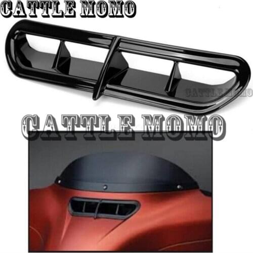 ABS Plastic Front Plastic Fairing Vent Accent For Harley Touring & Trike Outer Electra Street Glide Ultra Trike Glide CVO 14-18