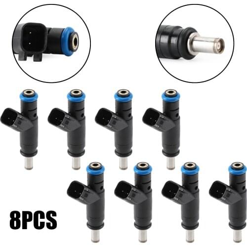 Artudatech 8Pcs Fuel Injectors 04591851AA Fit for Chrysler 4.7L 5.7L V8 2005-2013 Car Auto Parts