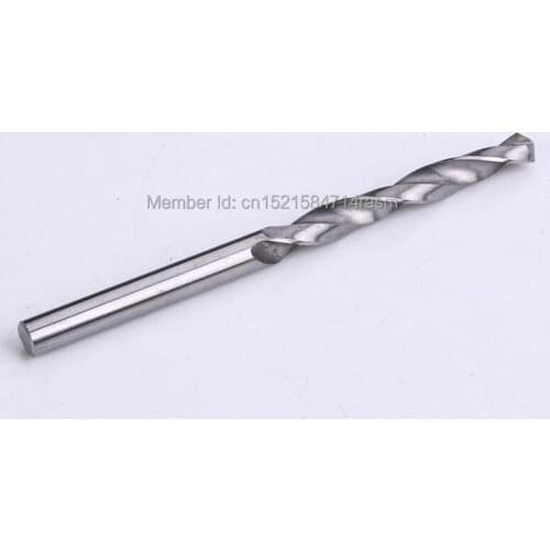 KLOT Solid Carbide Twist Drill Bit 5.1-9.5mm 2-Flute Extended Length 100mm K10
