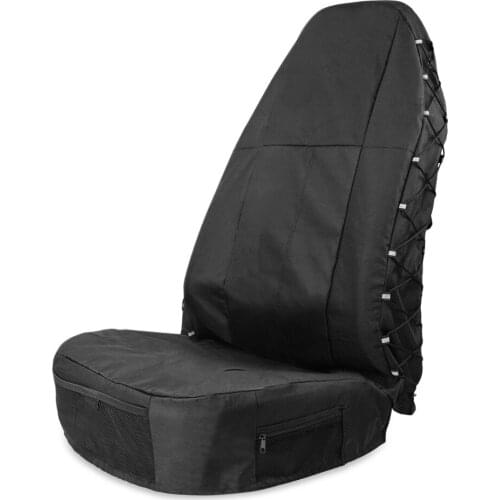 Universal Car Seat Cover Cushion Set Water Resistant Storage Pockets