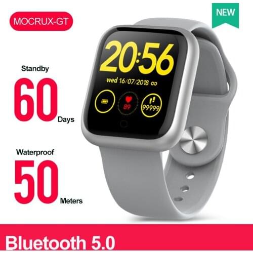 MKS Smartwatch Waterproof Wearable Device Bluetooth Pedometer Heart Rate Monitor 60 Days Standby Smart Watch For Android/IOS