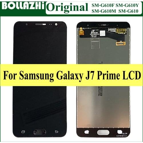 1/2 Piece/lot New Original 5.5" LCD For Samsung Galaxy J7 Prime G610 G610F On7 2016 G6100 Display Touch Screen Assembly