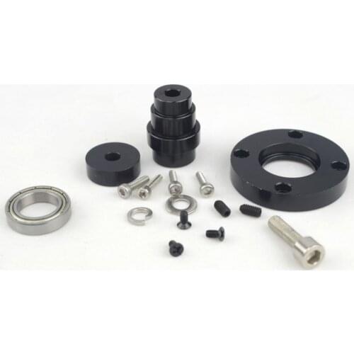 6mm 3 piece black anodized coupling sets 18005