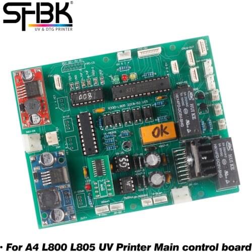 A4 UV printer automatic control main board Epson L800/801/L805 shielded paper feed signal main board, adapter board